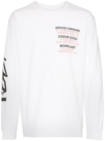 Services Unknown X Browns East Stadium Goods Cirabus T-shirt - White
