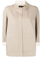 Loro Piana Stitched Panels Jacket - Neutrals