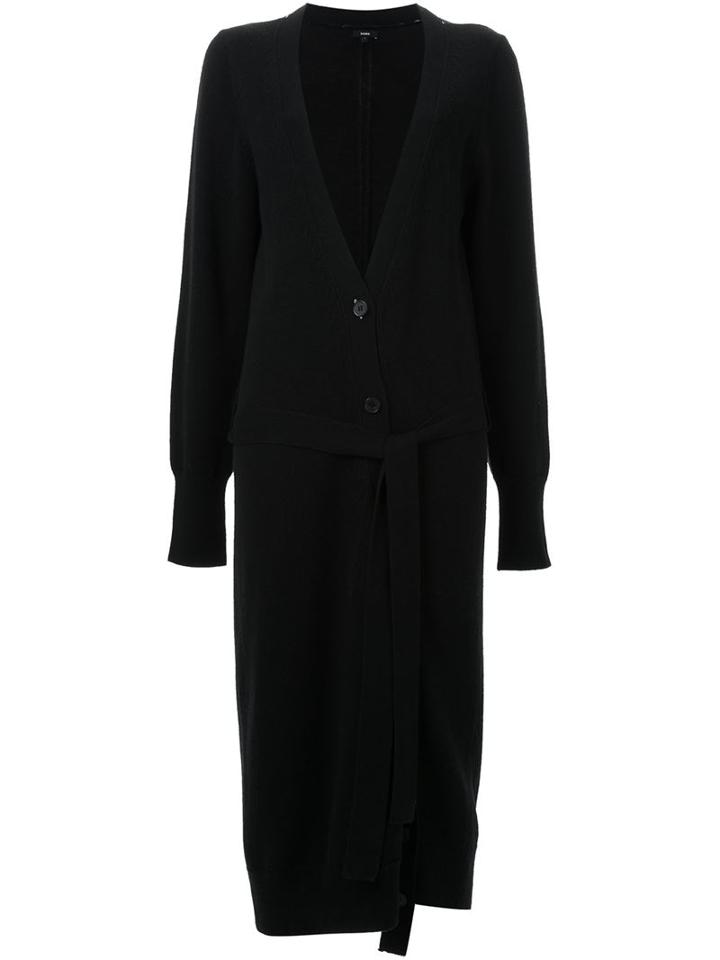 Bassike Belted Long Cardigan