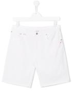 Dondup Kids Denim Shorts, Boy's, Size: 14 Yrs, White