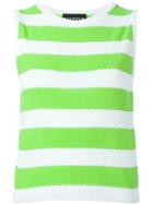 Boutique Moschino Striped Tank Top