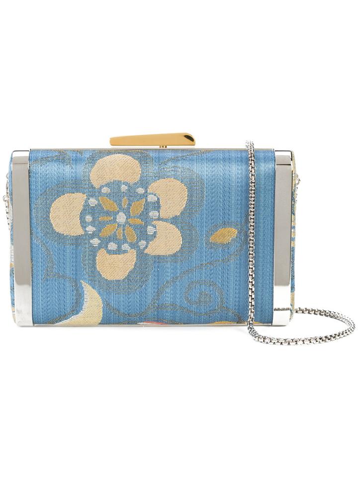 Hayward Slim Box Clutch - Blue