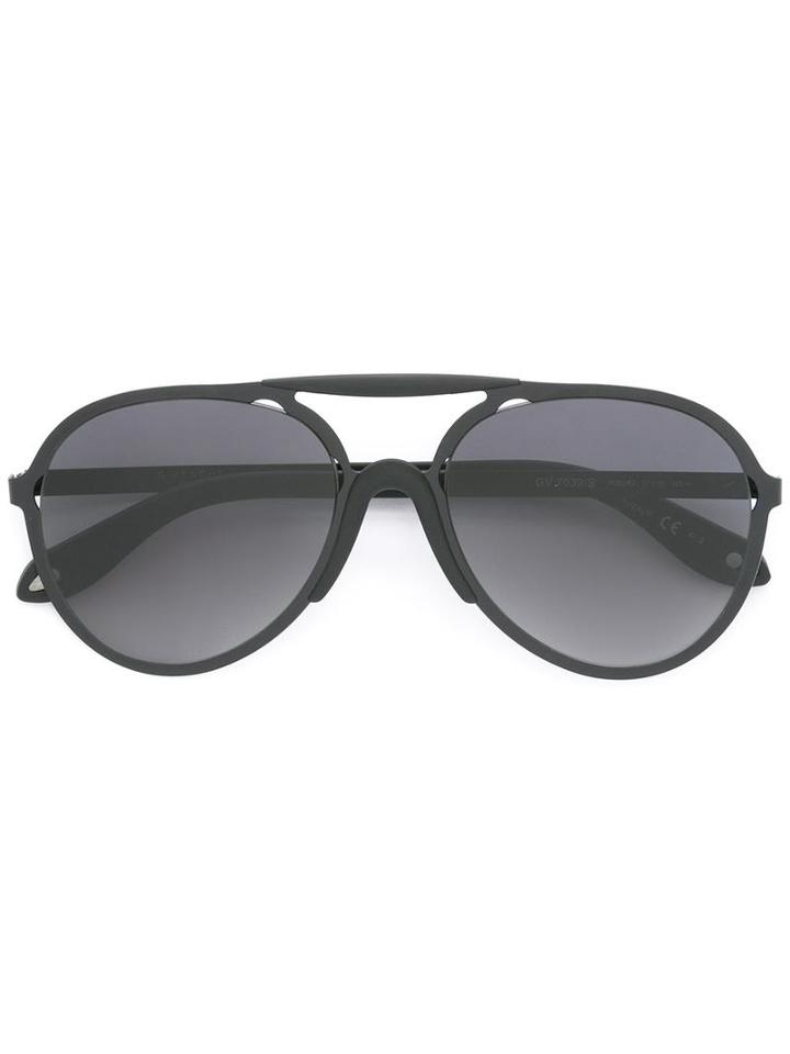 Givenchy Lightweight Pilot Sunglasses, Adult Unisex, Black, Metal/plastic
