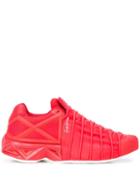 Y-3 Overkill Berlin Low Top Sneakers - Red