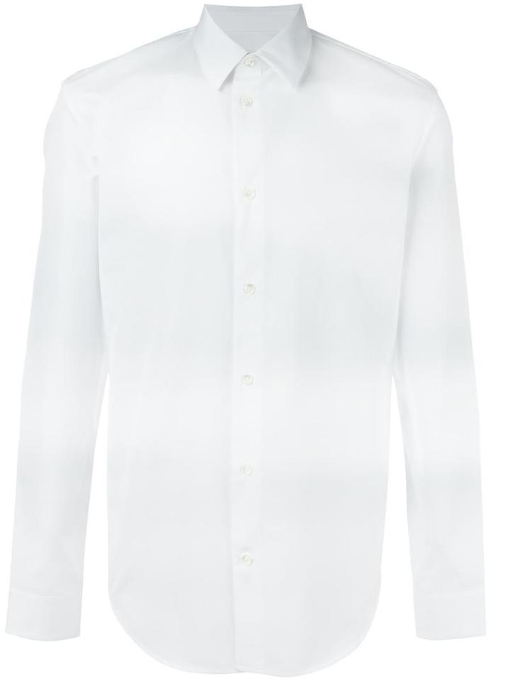 Maison Margiela Slim Fit Classic Shirt, Men's, Size: 39, White, Cotton