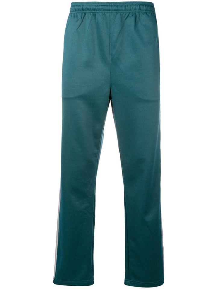 Stussy Textured Rib Track Pants - Blue
