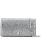 Vivienne Westwood Chain Detail Orb Wallet - Grey