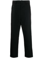 Junya Watanabe Man Drop-crotch Trousers - Black