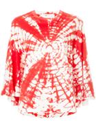 Toga Pulla Tie Dye Print T-shirt - Red