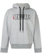 Ktz Mountain Embroidered Hoodie - Grey