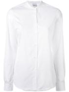 Aspesi - Collarless Shirt - Women - Cotton - 38, White, Cotton