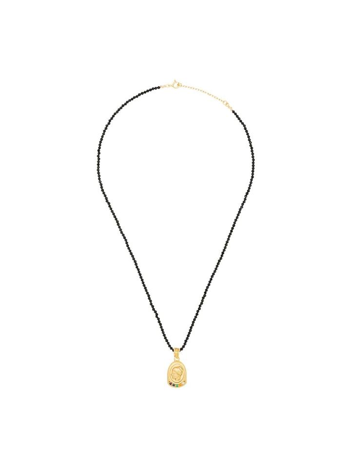 Hermina Athens Ygeia Pendant Necklace - 107 - Metallic