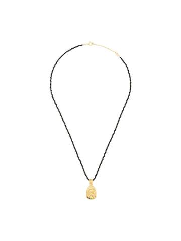 Hermina Athens Ygeia Pendant Necklace - 107 - Metallic