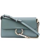 Chloé - Faye Wallet On Strap Bag - Women - Calf Leather - One Size, Blue, Calf Leather