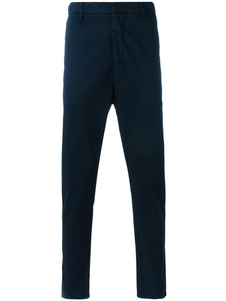 Journal - Fine Pants - Men - Cotton/spandex/elastane - 29, Blue, Cotton/spandex/elastane