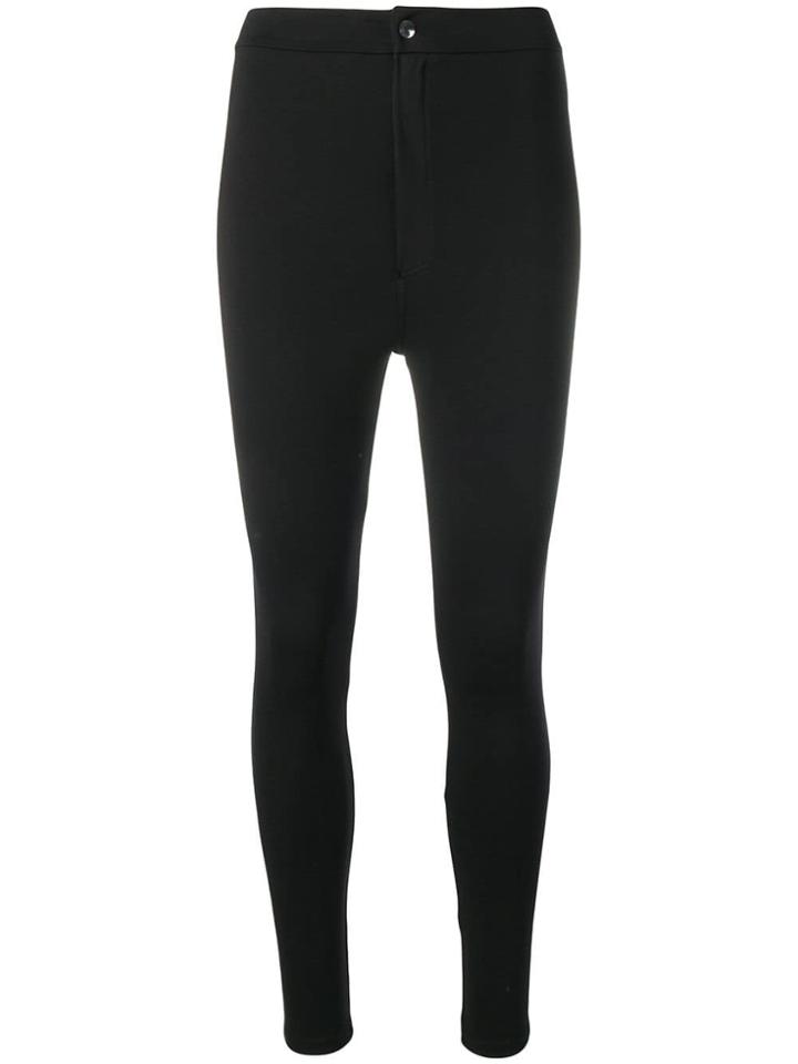 Pinko Rueda Cropped Leggings - Black
