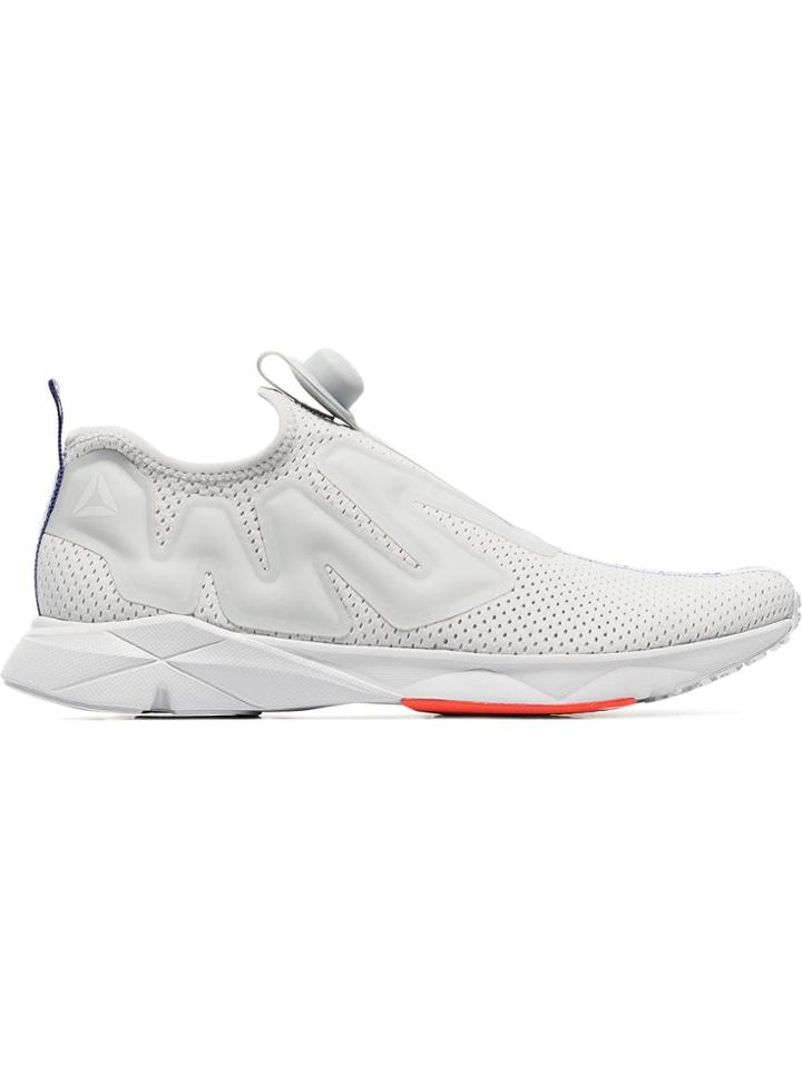 Reebok White Pump Supreme Jaqtape Sneakers