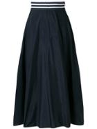 Federica Tosi Midi Full Skirt - Black