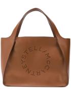 Stella Mccartney Stella Logo Tote Bag - Brown