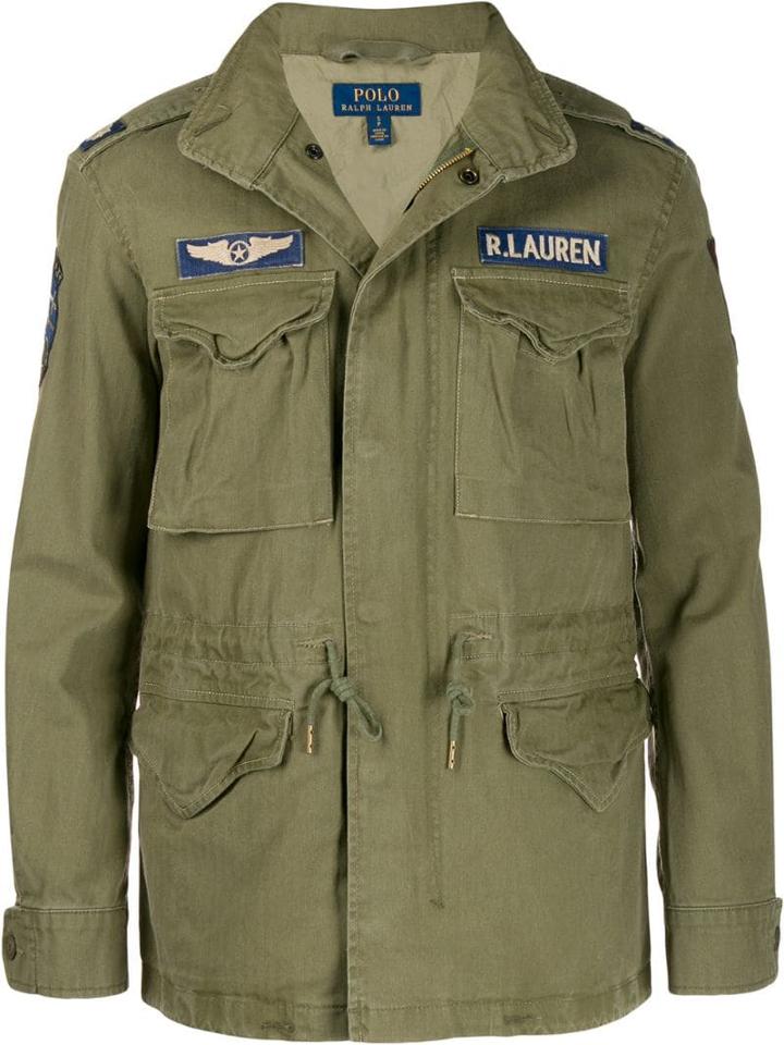 Polo Ralph Lauren Appliqué Badges Jacket - Green