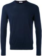 Paolo Pecora - Crew Neck Top - Men - Cotton - L, Blue, Cotton