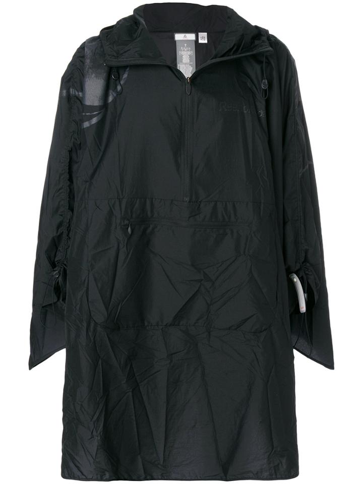 Cottweiler Oversized Hooded Raincoat - Black