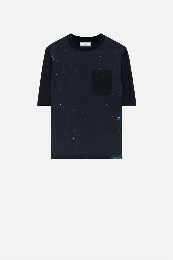 Ami Alexandre Mattiussi Galaxy Print T-shirt