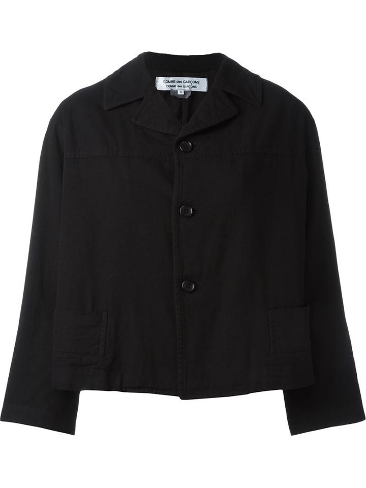 Comme Des Garçons Comme Des Garçons Buttoned Boxy Jacket