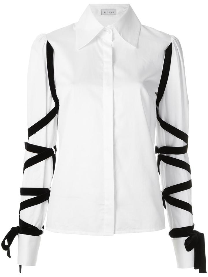 Olympiah - Bow Detail Shirt - Women - Cotton - 42, White, Cotton