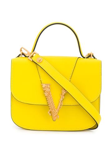 Versace Virtus Shoulder Bag - Yellow