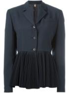 Romeo Gigli Vintage Pleated Hem Jacket