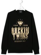 Dsquared2 Kids Rocking Twins Print Sweatshirt