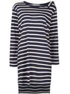 Faith Connexion Striped Sailor Dress - Blue