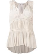 Iro - Luce Tank Top - Women - Viscose - 38, Women's, Nude/neutrals, Viscose