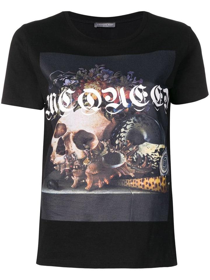Alexander Mcqueen Photographic-print T-shirt - Black