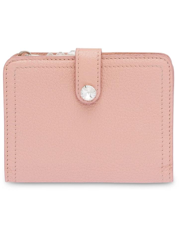 Miu Miu Madras Wallet - Pink