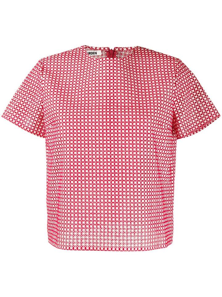 Jourden Broderie T-shirt - White