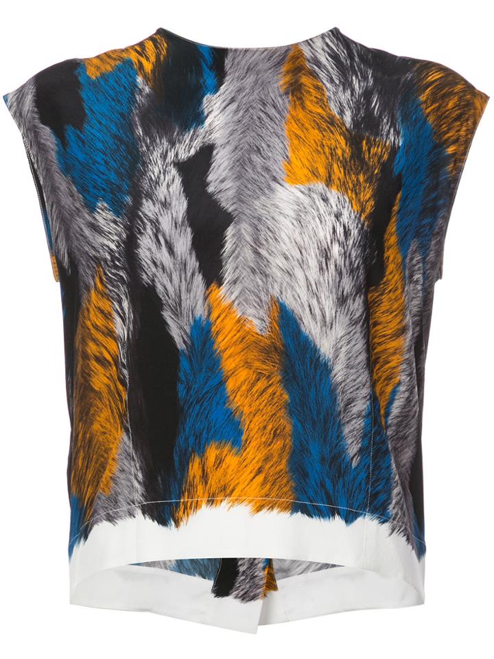 Marni Fuzzi Print Top - Multicolour