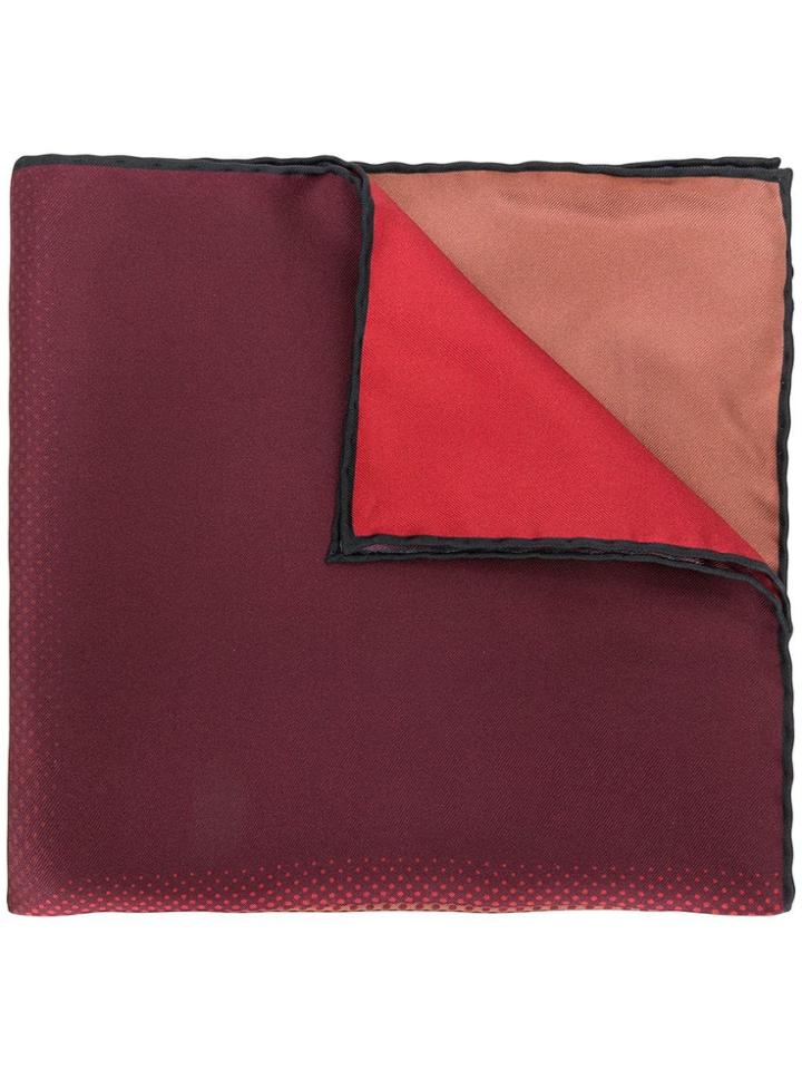 Lanvin Square Print Scarf - Red