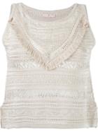 Cecilia Prado Knit Top, Women's, Size: G, Nude/neutrals, Viscose