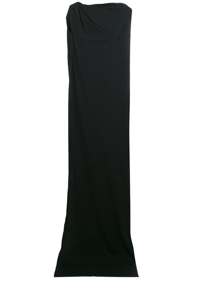 Rick Owens Drkshdw Sleeveless Long Dress - Black