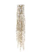 Lanvin Embellished Chain Brooch - Metallic