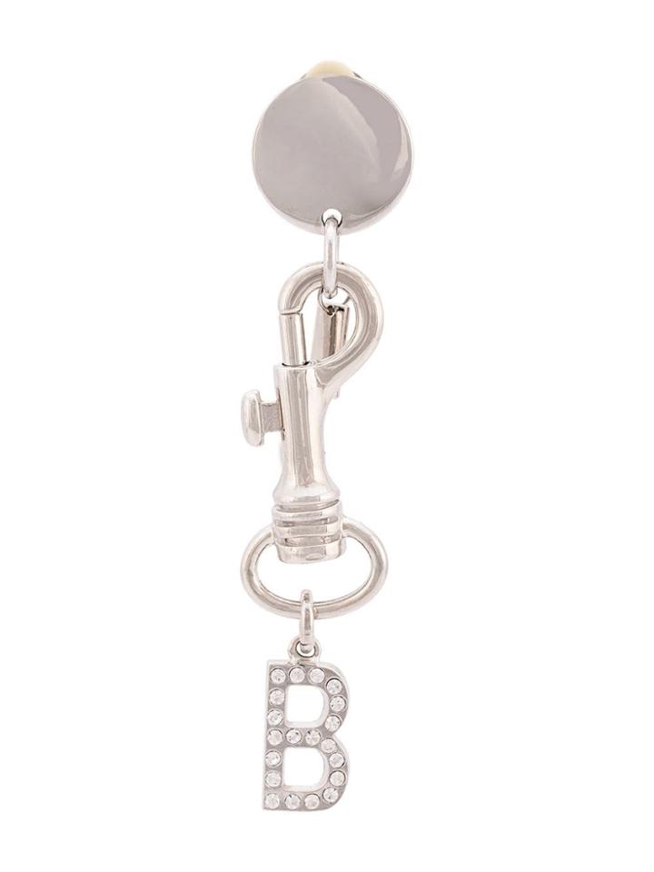 Barbara Bologna Oversized B Hook Earring - Metallic