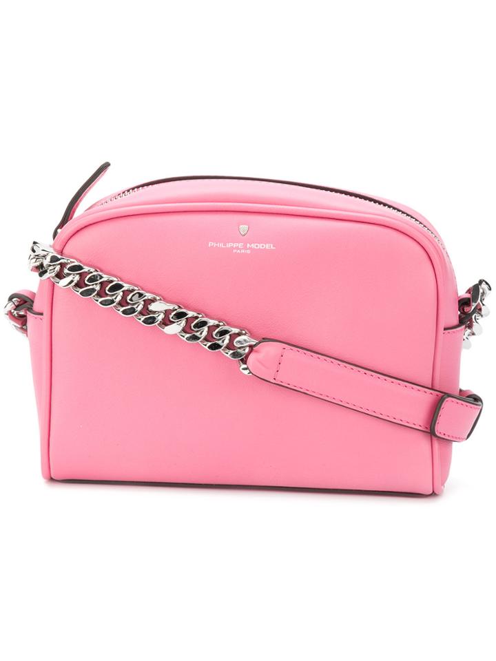 Philippe Model Small Shoulder Bag - Pink & Purple