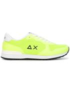 Sun 68 Lace-up Sneakers - Yellow & Orange