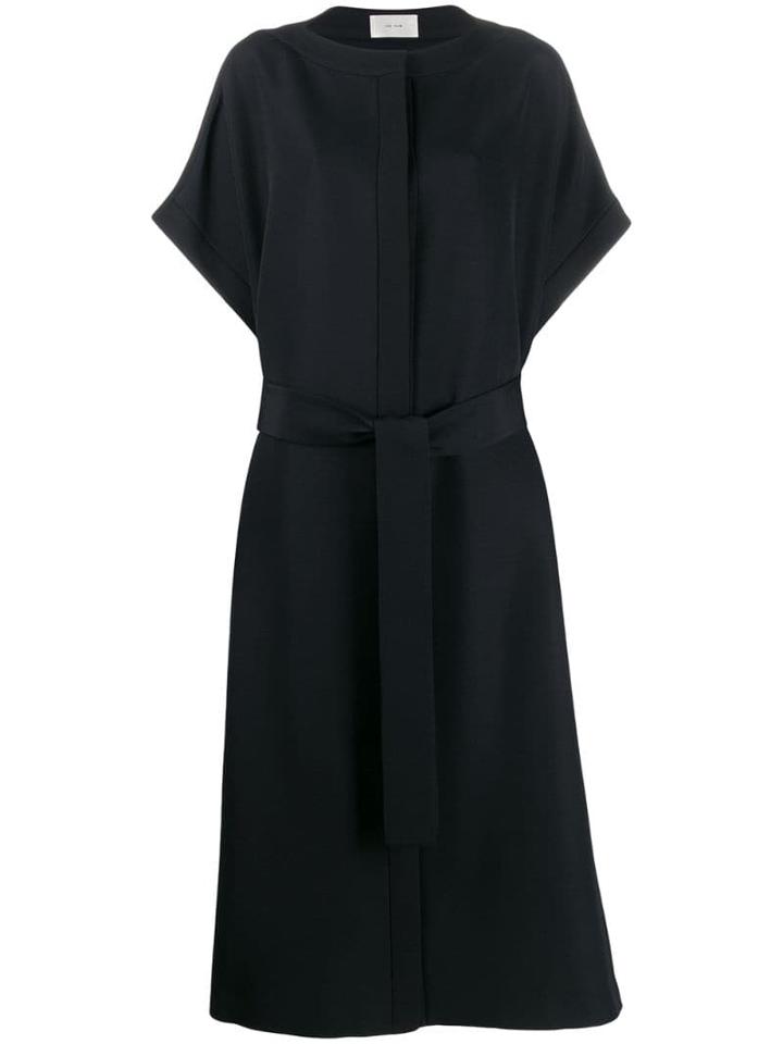 The Row Belted Trench Coat - Black