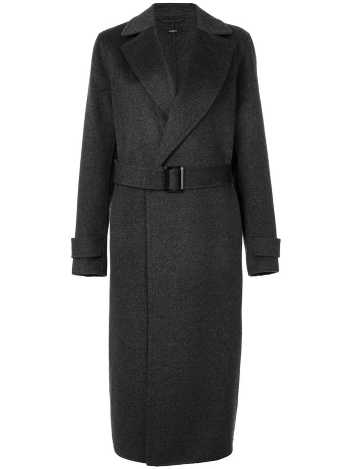 Joseph Classic Belted Coat - Grey