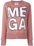 Essentiel Antwerp 'mega' Jumper, Women's, Size: Large, Pink/purple, Cotton