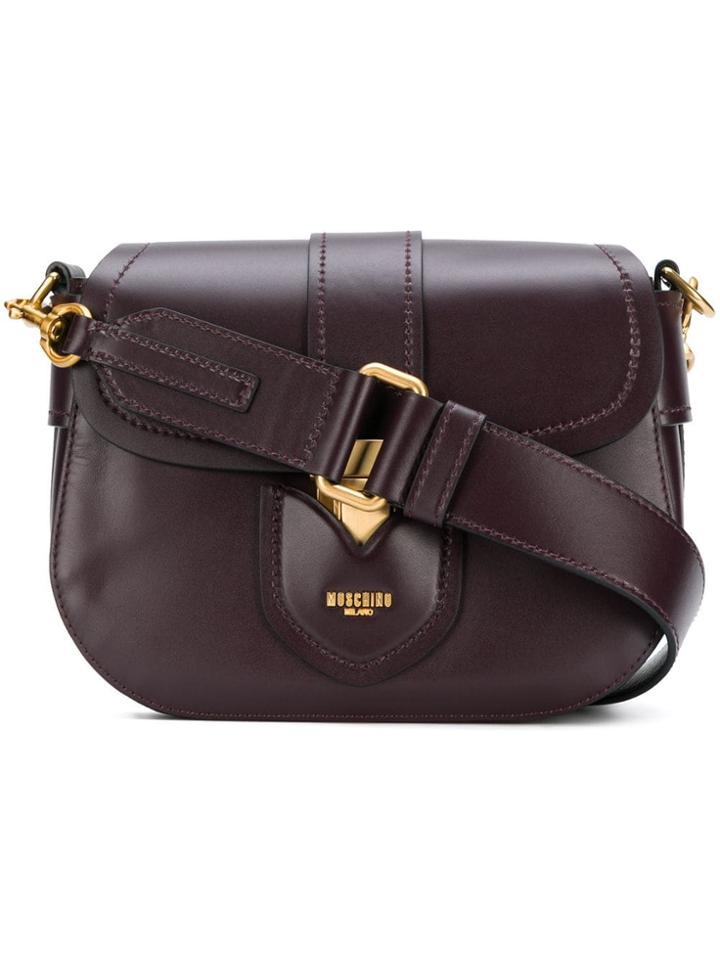 Moschino Moschino A75258004083 1194 Brown Leather/fur/exotic