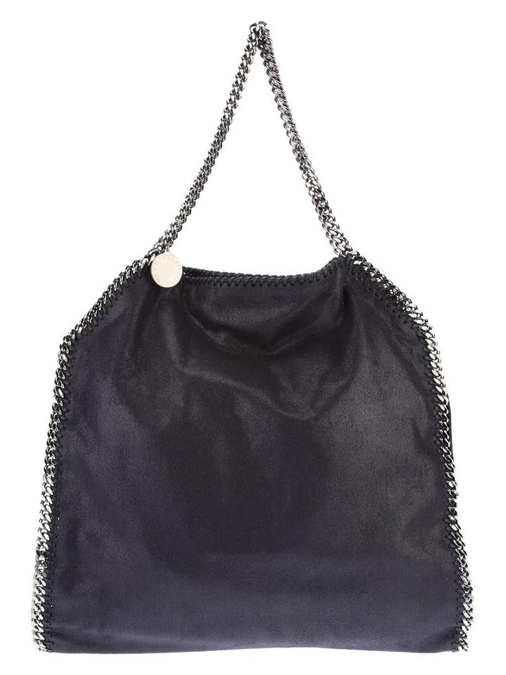 Stella Mccartney - 'falabella' Tote - Women - Artificial Leather - One Size, Women's, Blue, Artificial Leather